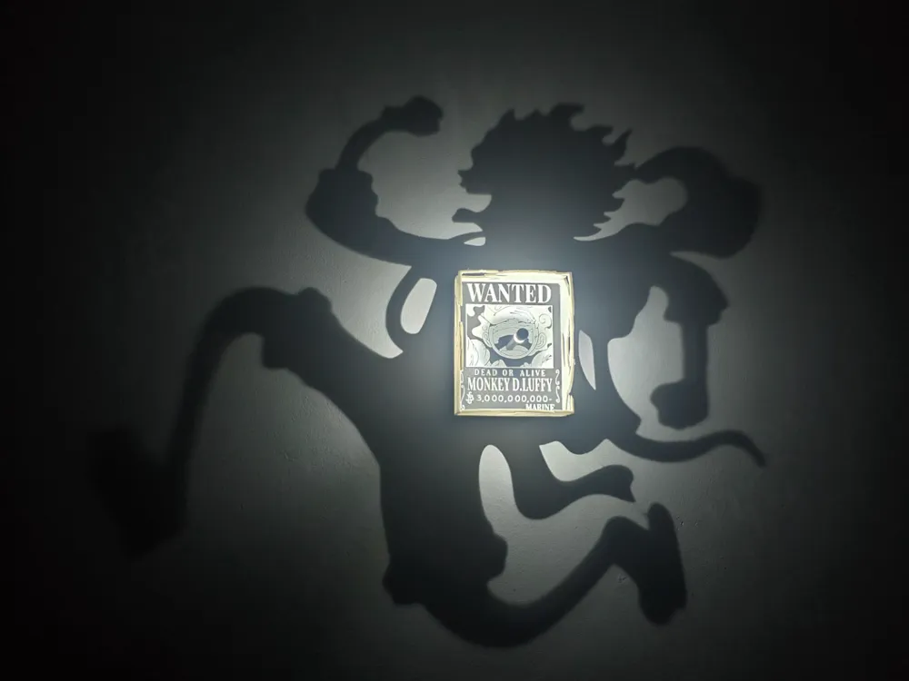 Gear Five Shadow Lamp