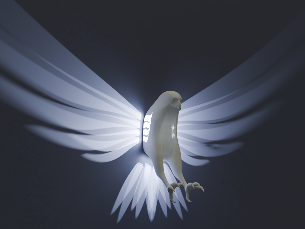 Phoenix Wing Wall Lamp